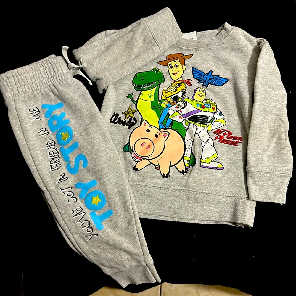 Toy story boy fleece set